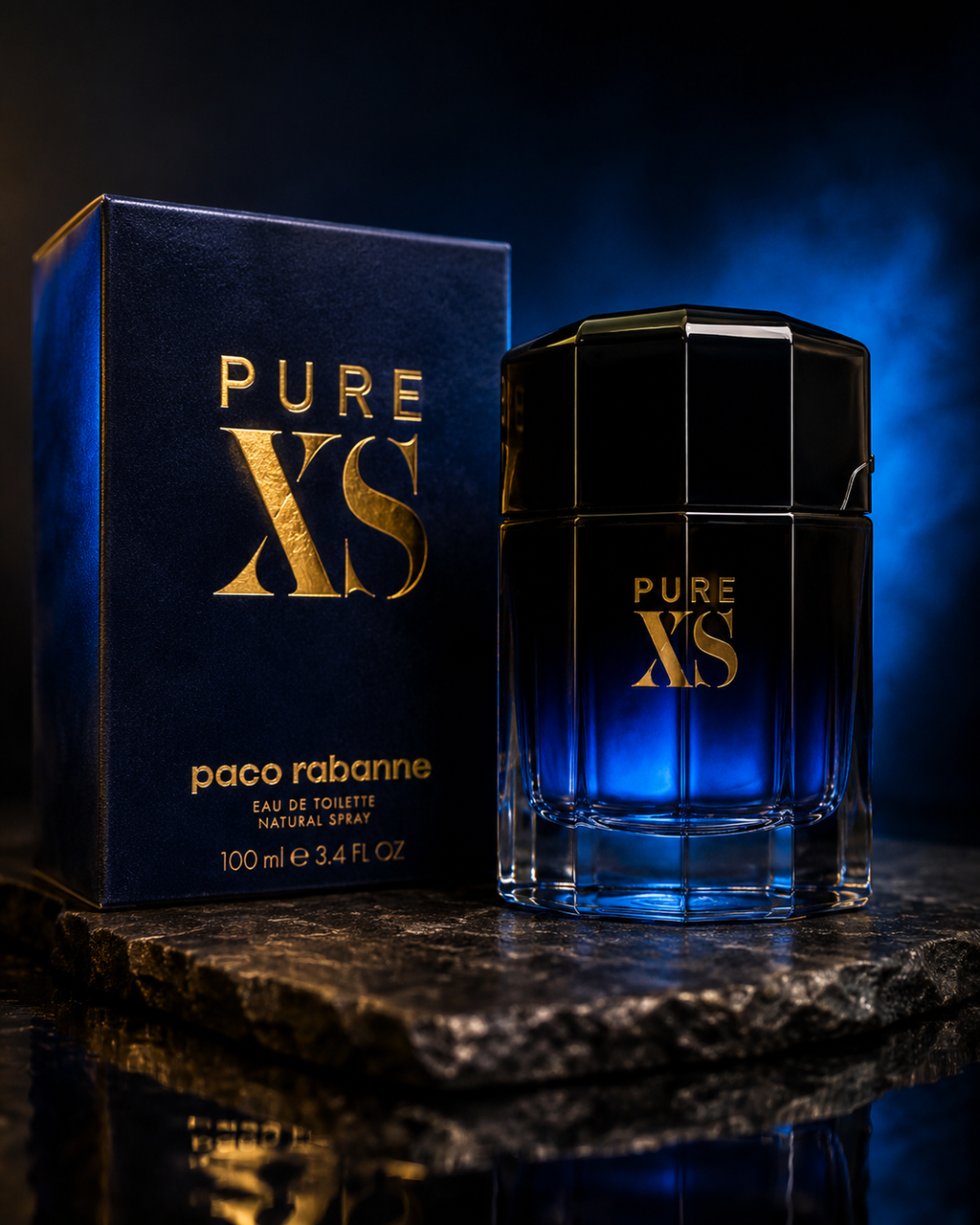 Pure XS by Paco Rabanne Eau De Toilette Spray 3.4 oz (Men)